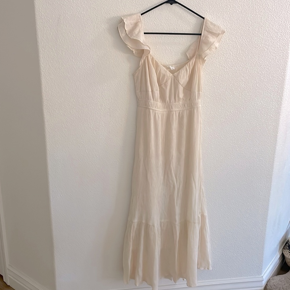 Maxi gauze dress